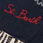 MC2 SAINT BARTH Telo mare Fouta stampa Bandana Blue