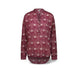 MILK Camicia donna stampafloreale Rubino