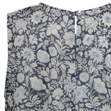 MILK Top donna Senza Maniche in Cotone Azzurro