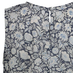 MILK Top donna Senza Maniche in Cotone Azzurro