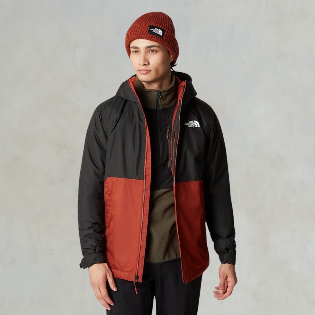 THE NORTH FACE Giacca Millerton Brandy Brown
