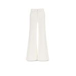 MOTHER Jeans donna in velluto The Twister Sneak Cream
