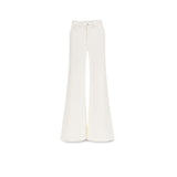 MOTHER Jeans donna in velluto The Twister Sneak Cream