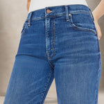 MOTHER Jeans donna  Mid Rise Maven Sneak