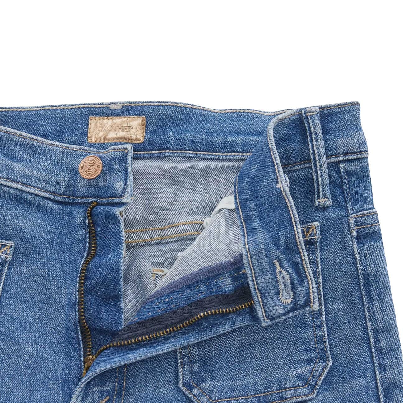 MOTHER Jeans donna The Hustler Roller Patch Sneak