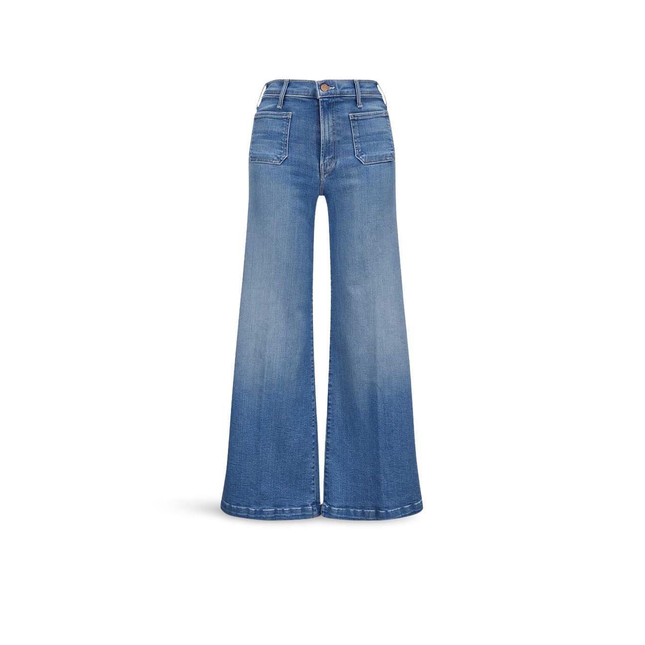 MOTHER Jeans donna The Hustler Roller Patch Sneak