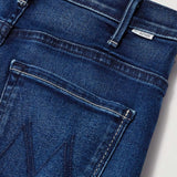 MOTHER Jeans donna The Hustler Roller Sneak Denim