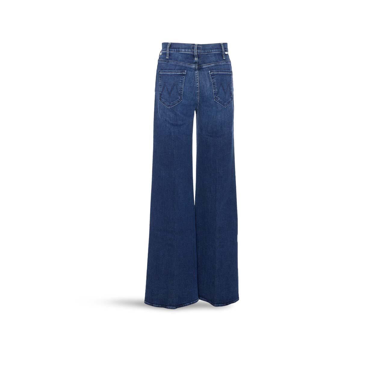 MOTHER Jeans donna The Hustler Roller Sneak Denim