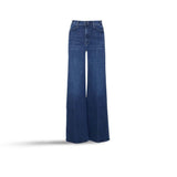 MOTHER Jeans donna The Hustler Roller Sneak Denim