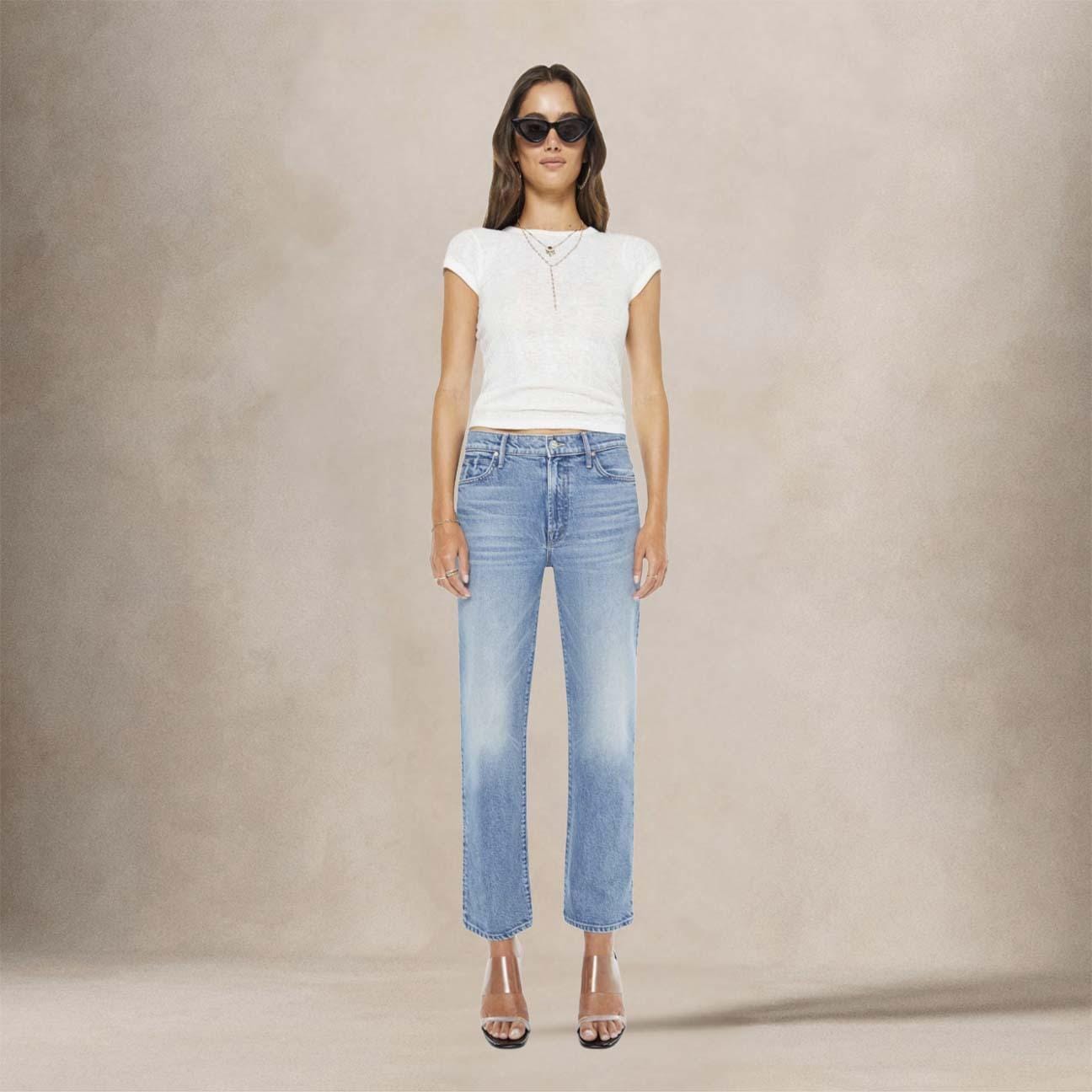 MOTHER Jeans donna The Kick it Ankle