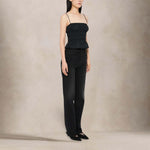 MOTHER Jeans donna The Kick It Nero