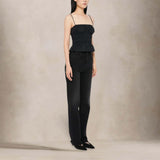 MOTHER Jeans donna The Kick It Nero