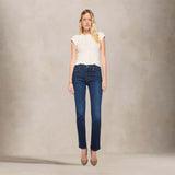 MOTHER Jeans donna The Rascal Skimp Hard stop Honey