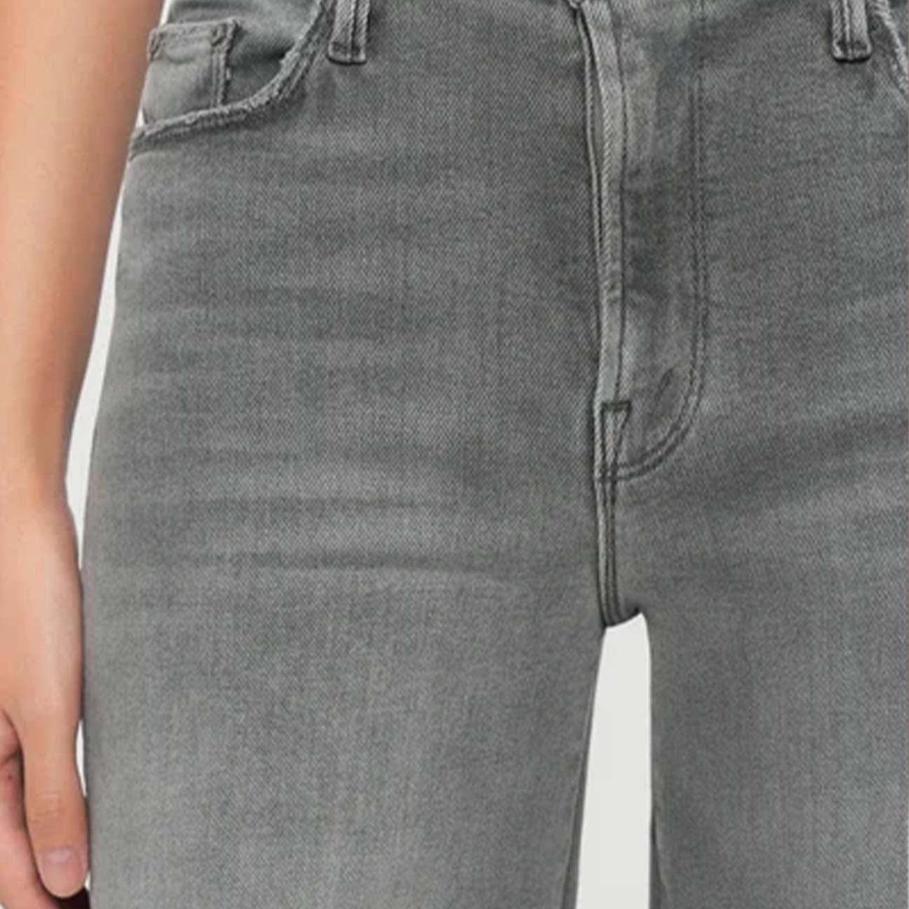 MOTHER Jeans donna The Twister Heel Grigio