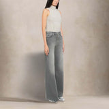 MOTHER Jeans donna The Twister Heel Grigio