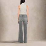 MOTHER Jeans donna The Twister Heel Grigio