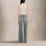 MOTHER Jeans donna The Twister Heel Grigio