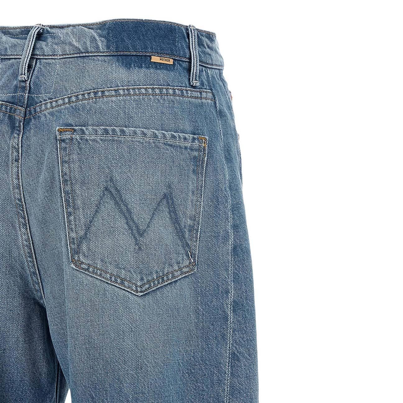 MOTHER Jeans donnaThe Half-Pipe Ankle Cuff Fray Last Bite