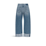 MOTHER Jeans donnaThe Half-Pipe Ankle Cuff Fray Last Bite