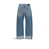 MOTHER Jeans donnaThe Half-Pipe Ankle Cuff Fray Last Bite
