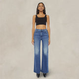MOTHER Jeans The Hustler Roller Skimp