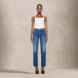 MOTHER Jeans The Mid Rise Rambler Skimp Call Me wild