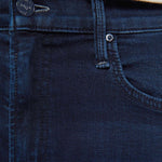 MOTHER Jeanso donna The mid rise Rambler Zip Ankle Blue