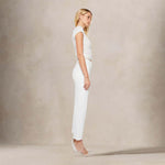 MOTHER Jeasn donna The Rambler zip Ankle Bianco