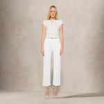 MOTHER Jeasn donna The Rambler zip Ankle Bianco