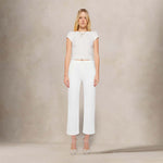 MOTHER Jeasn donna The Rambler zip Ankle Bianco