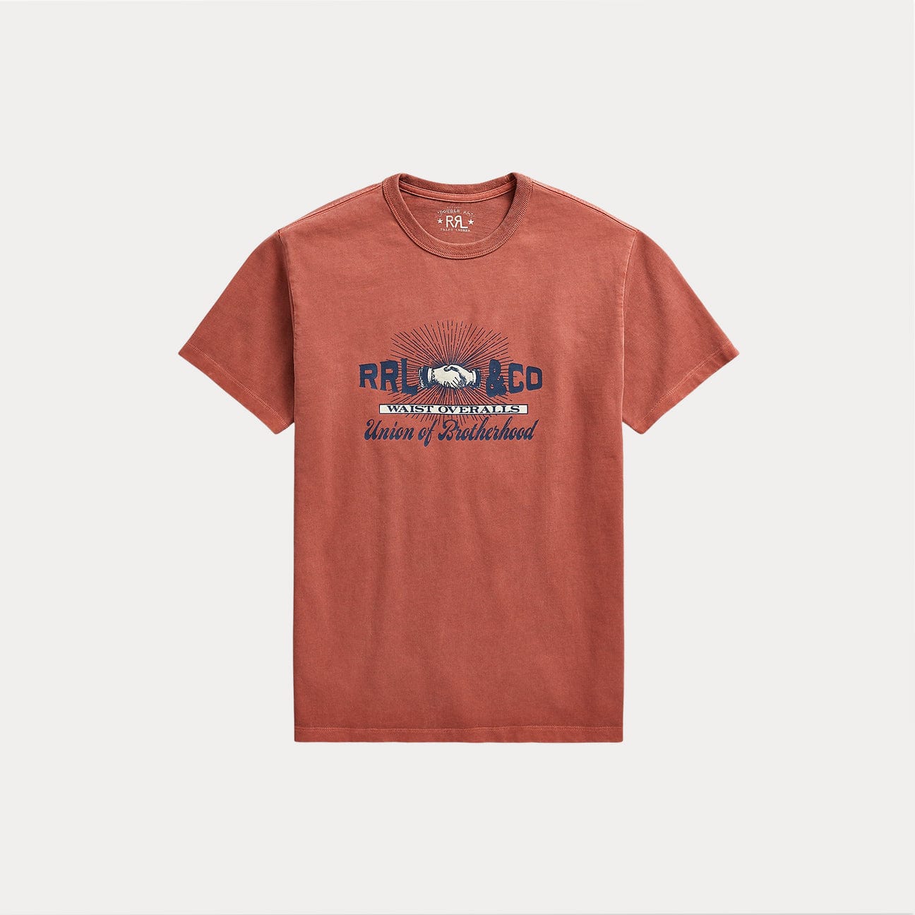 RRL T-Shirt con grafica Orange