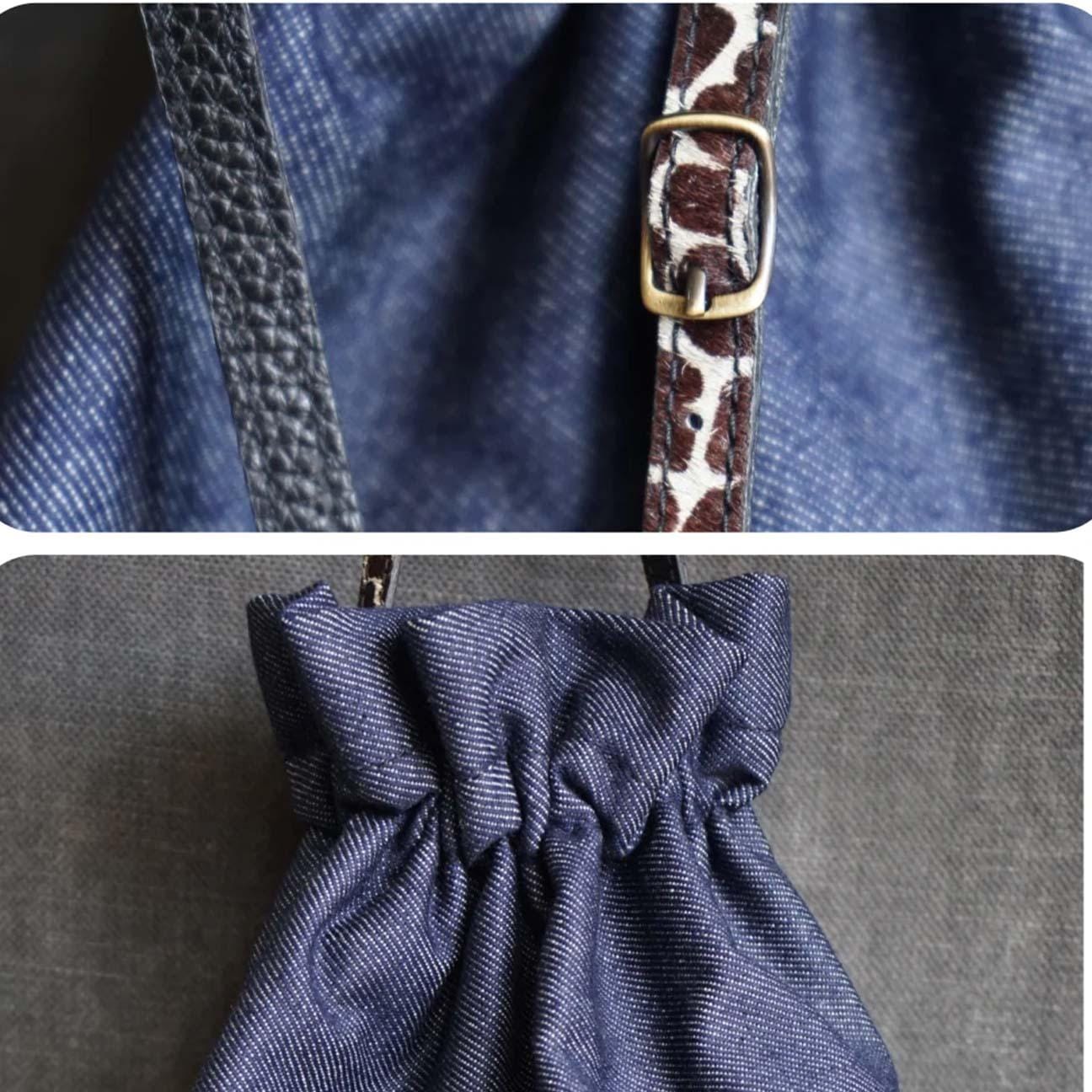 PATTY B. Borsa le Petit Sac Denim