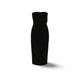 PHILOSOPHY Abito bustier in crepe Nero