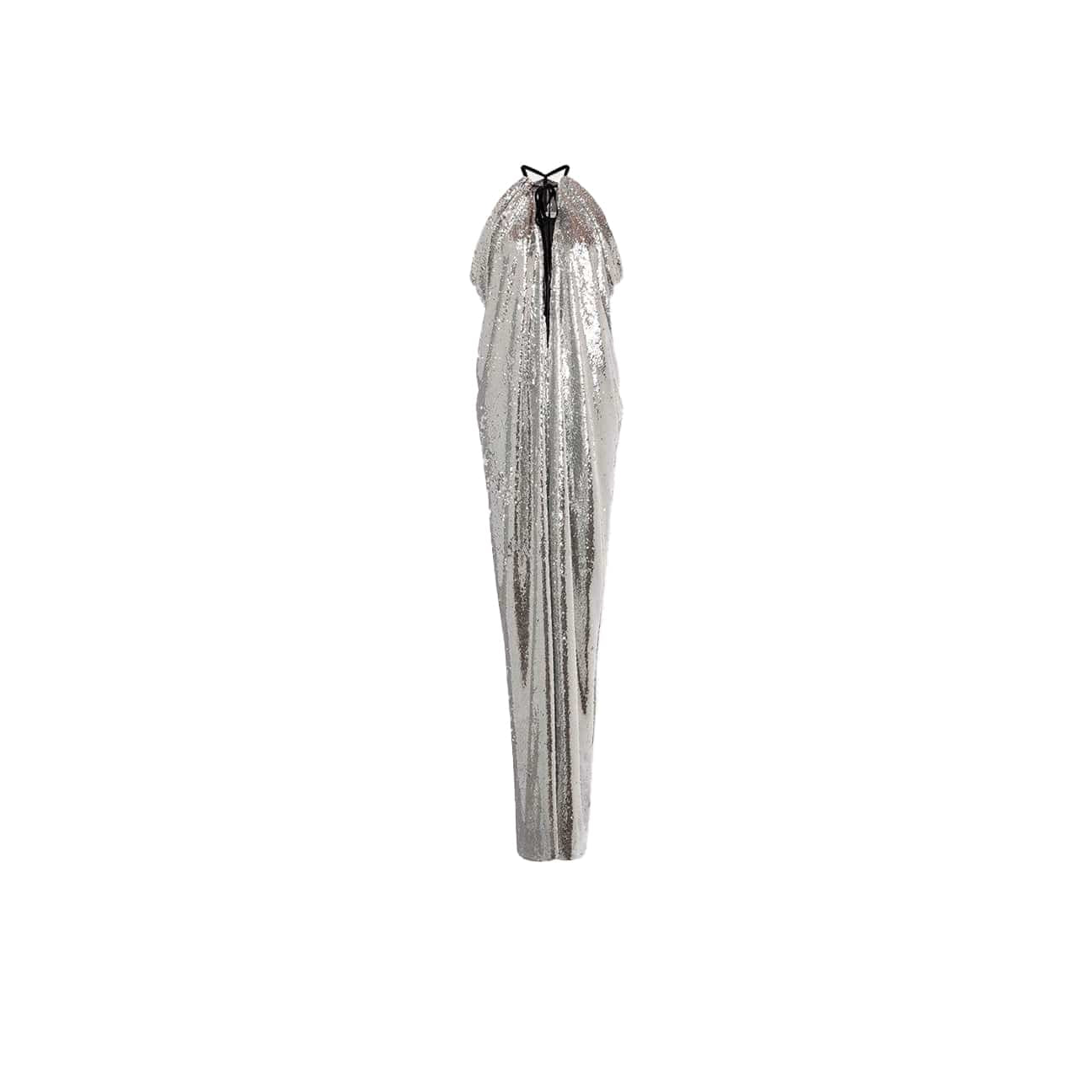 PHILOSOPHY Abito con spacco Argento