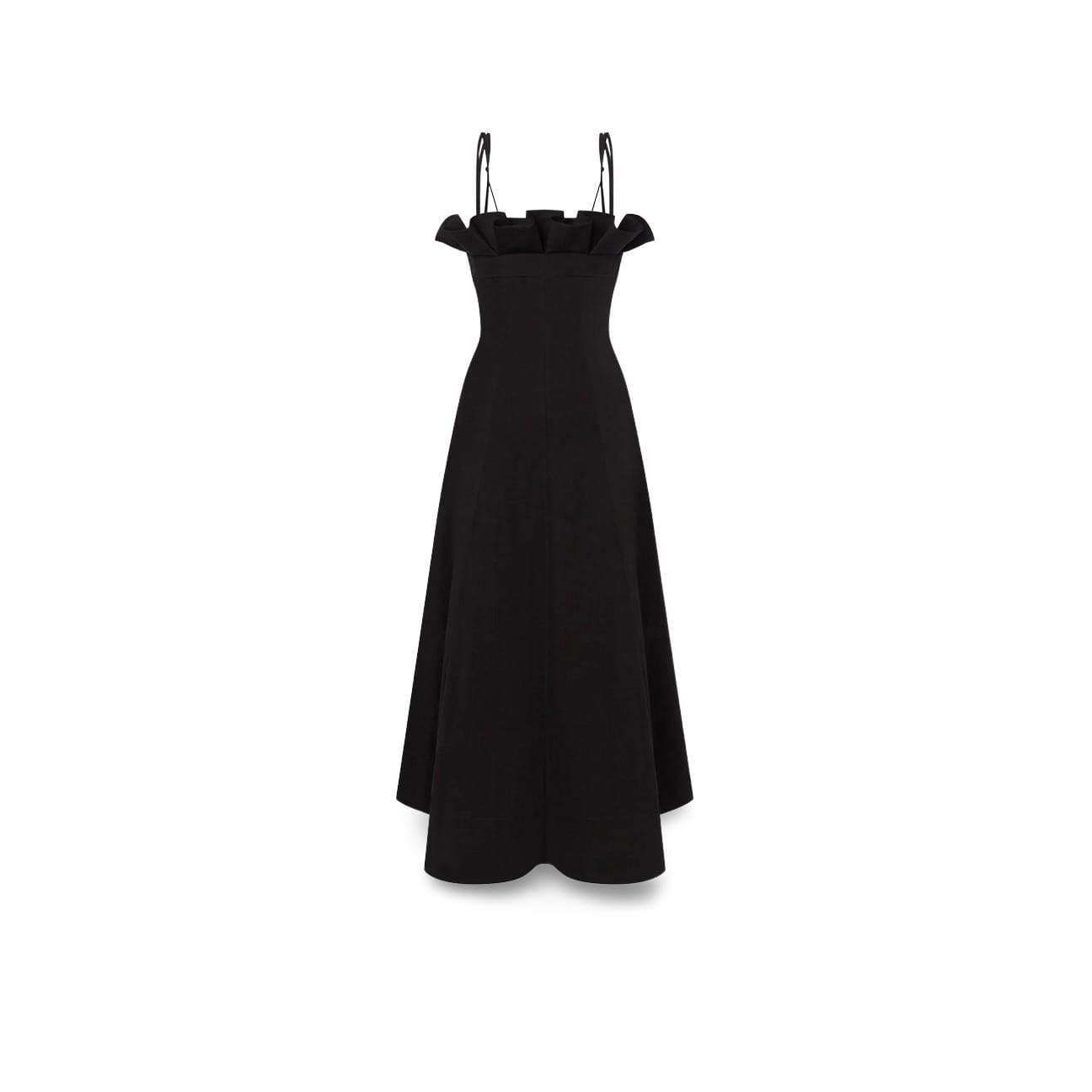 PHILOSOPHY Abito donna longuette in cotone tecnico Nero