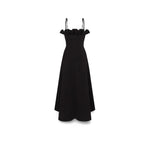 PHILOSOPHY Abito donna longuette in cotone tecnico Nero