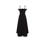 PHILOSOPHY Abito donna longuette in cotone tecnico Nero