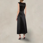 PHILOSOPHY Abito donna lungo duchesse Nero