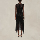 PHILOSOPHY Abito in microstrass Nero