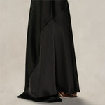 PHILOSOPHY Abito lungo in satin Nero