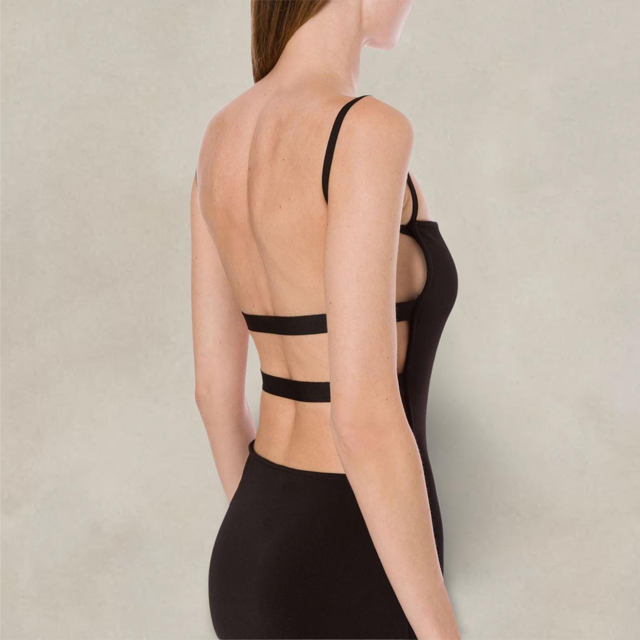 PHILOSOPHY Abito maxi donna in viscosa Nero