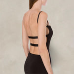 PHILOSOPHY Abito maxi donna in viscosa Nero