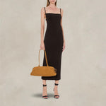 PHILOSOPHY Abito maxi donna in viscosa Nero