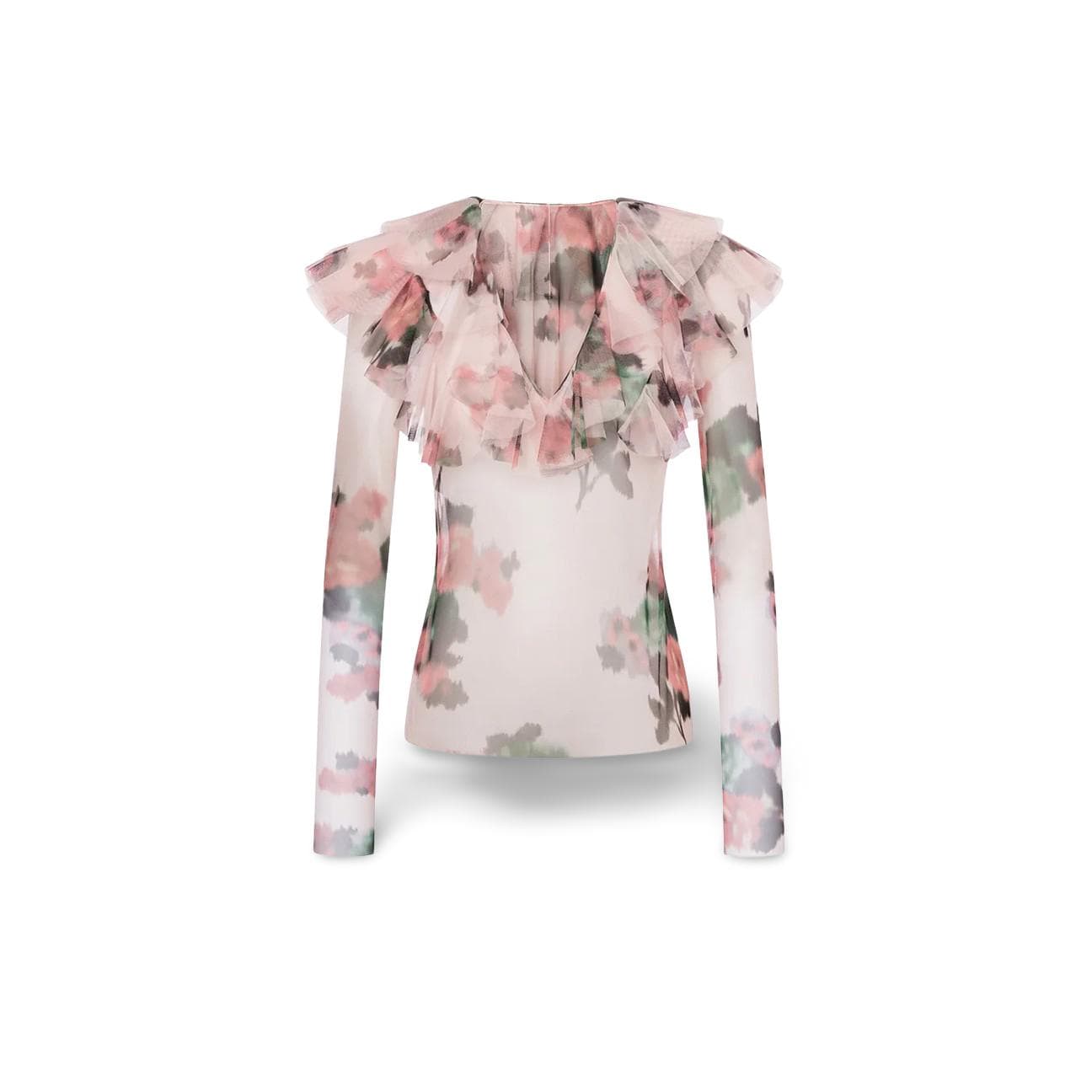 PHILOSOPHY Bluesa donna in tulle stampa a fiori Rosa