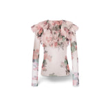 PHILOSOPHY Bluesa donna in tulle stampa a fiori Rosa