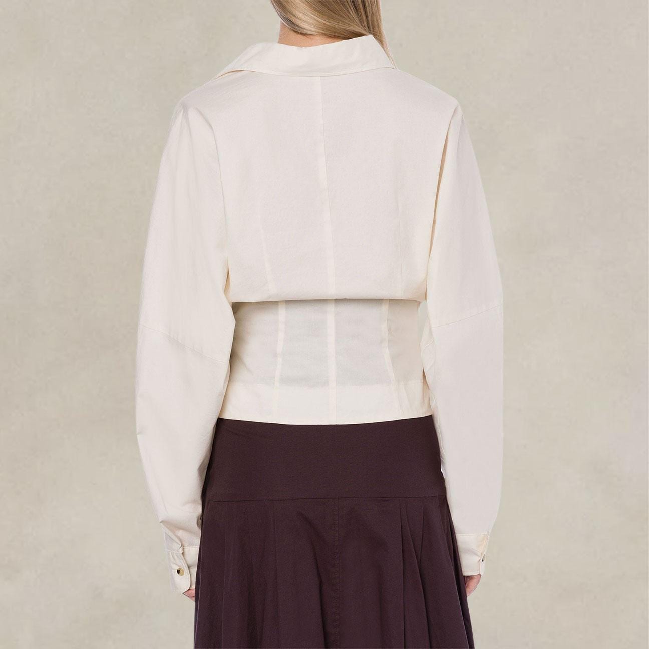 PHILOSOPHY Camicia in cotone stretch Bianco