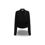 PHILOSOPHY Camicia in techno crepe Nero