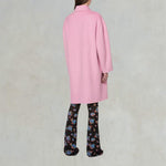 PHILOSOPHY Cappotto in lana double con bottone gioiello