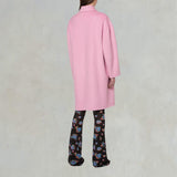PHILOSOPHY Cappotto in lana double con bottone gioiello