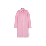 PHILOSOPHY Cappotto in lana double con bottone gioiello